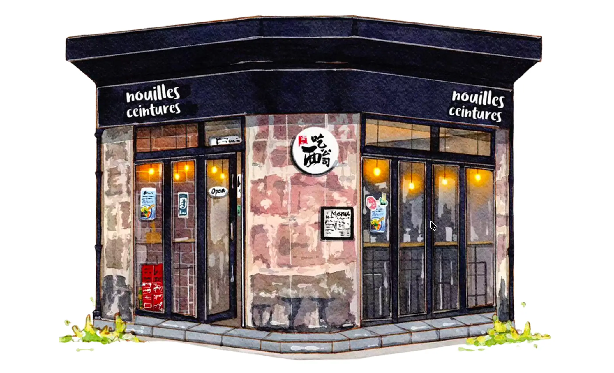 Nouilles Ceintures Poissonnière
